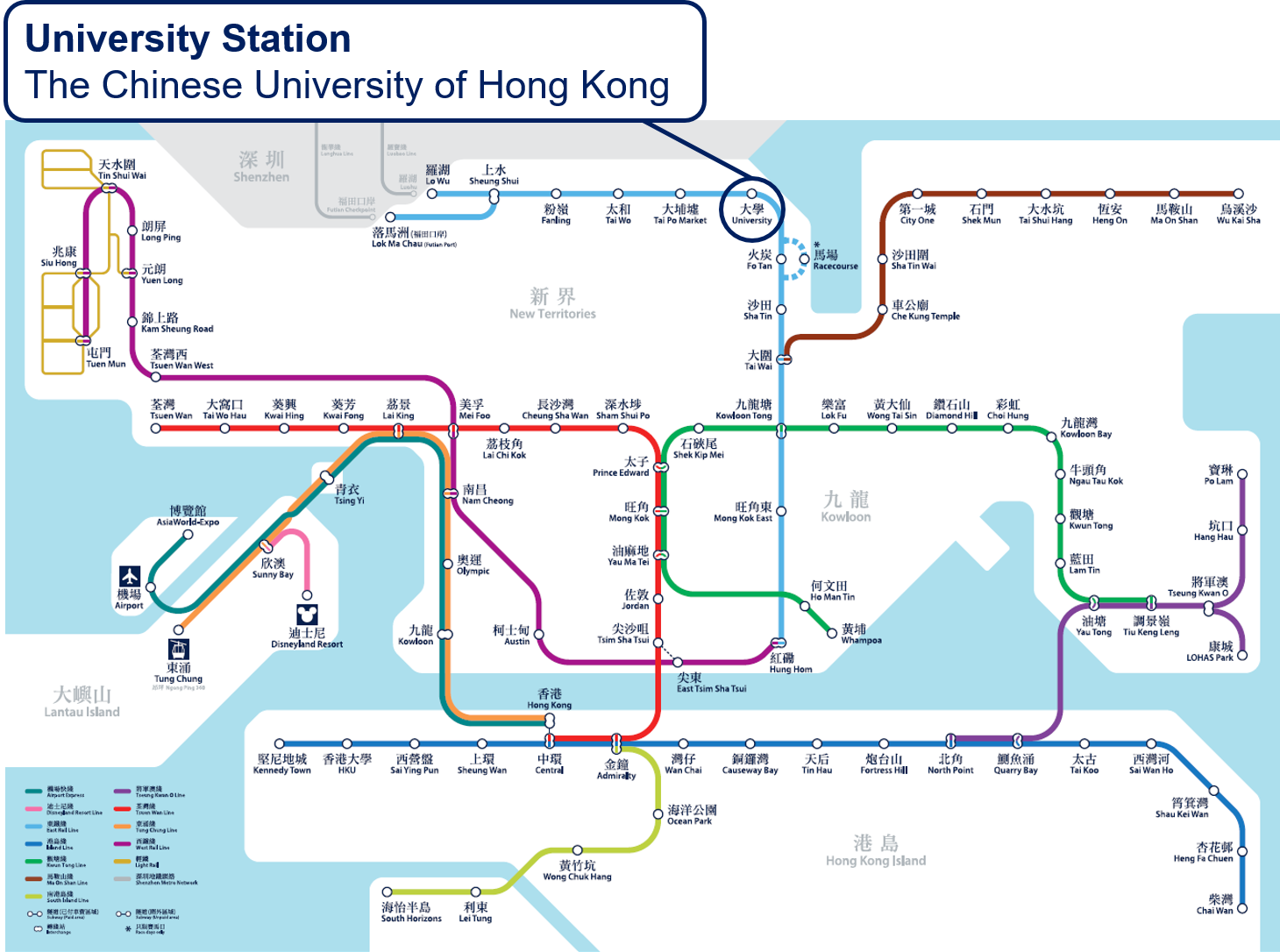 MTR Map